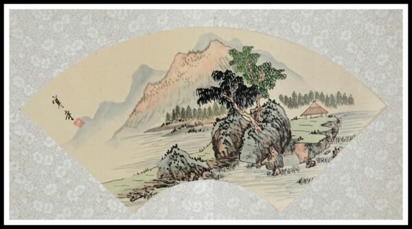 CH SH03-L8 Silk Painting Flowers